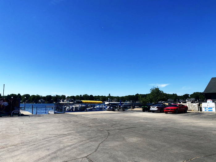 Pleasant View Hotel and Dance Pavillion - In And Around Clark Lake (newer photo)